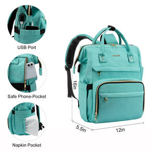 Sac à dos scolaire LOVEVOOK <span class=keywords><strong>2022</strong></span> 14 15,6 17 pouces, grand et mignon, avec port USB, sacs de voyage et de travail, sac à dos pour étudiants, sac à dos pour ordinateur portable pour femmes - Product Image 5