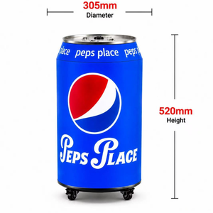 Écran publicitaire LED cylindrique en forme de petite boîte, 360 degrés, pour la promotion de marque, les événements en magasin et la vente au détail - Product Image 2