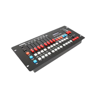 Contrôleur d'éclairage de scène professionnel DMX240 avec modes son-actif et automatique pour DJ, bars, clubs et événements de mariage