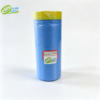 Film de masquage en plastique pré-adhésif pour automobile, largeur 55 cm, pour peinture automobile, film bleu HDPE pour peintres