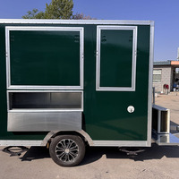 Usine de fabrication certifiée DOT, bar à bière mobile en tôle galvanisée, camion de restauration rapide, camion de crème glacée