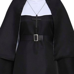 Nuevo diseño tradicional <span class=keywords><strong>monja</strong></span> Cosplay disfraz para mujer adulta para Halloween y mascarada inspirado en TV y <span class=keywords><strong>película</strong></span> La <span class=keywords><strong>monja</strong></span> - Product Image 4