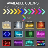 Enseigne néon LED personnalisée pour les fêtes de Noël, logo personnalisé multicolore, décoration murale pour la maison, les fêtes, les magasins, les entreprises, garantie de 2 ans