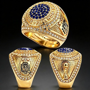 Anillo de Campeonato Deportivo Personalizado 2026 de Moda, Joyería de Alta Calidad, Regalo de Moda Grabado, Accesorio Coleccionable - Product Image 1