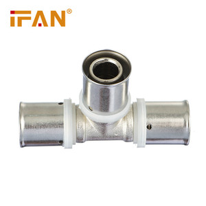 Ifan Hochwertige OEM-unterstützte China Factory Pex-Rohr verschraubung Pex-Verschraubung Kupfer-Press verschraubung - Product Image 4