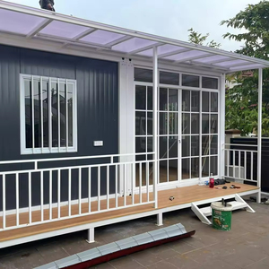Casa Contenedor con Cabina de Hotel de Cristal, Casa Modular Prefabricada, Casa Contenedor Plegable, Mini Casa Cápsula - Product Image 3