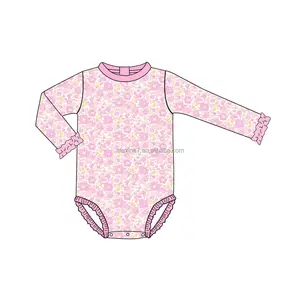 Kinderzwemkleding Boetiek Bloemen Kids Bikini Badpak Schattige Unieke Baby Meisjes Badmode Strandkleding