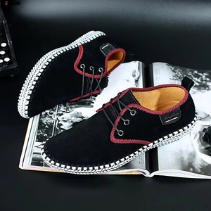 Chaussures Oxford confortables à bout capoté en cuir souple pour homme, idéales pour les mariages, décontractées et pour la marche, avec semelle plate rehaussante - Product Image 5