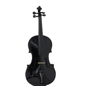 Venta Caliente de Platillos de Madera de Tilo Negra <span class=keywords><strong>Baratos</strong></span> <span class=keywords><strong>para</strong></span> Estudiantes <span class=keywords><strong>Principiantes</strong></span> de Violín - Product Image 1