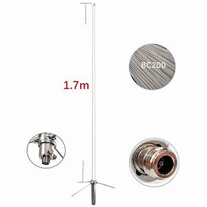 Antena de Estación Base BC200 Diamonds 430-490MHz 6.5dBi 1.7m con Tabla de Corte para el Mercado Ruso - Product Image 2