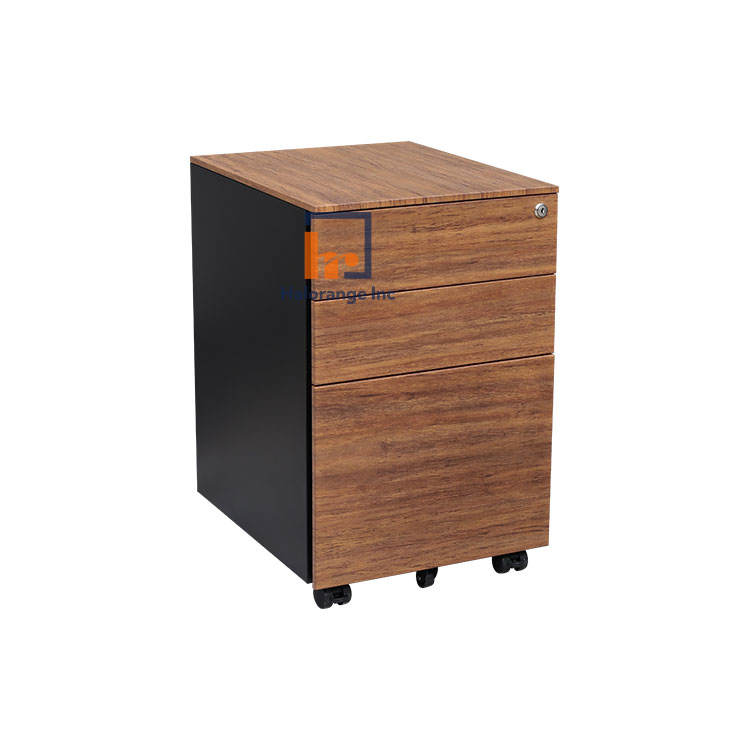 Deep wood grain and black