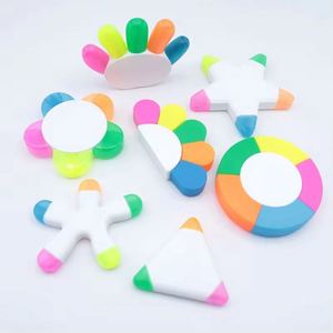 Promotion Stationery Gift Custom Logo Printed Highlighter Custom Logo Special Brand Highlighter <b>Cute</b> Highlighter for Children - Product Image 2