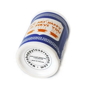 Taza de cerámica Tazas de café "Estamos felices de servirle" para el hogar Oficina Comedor Hotel <span class=keywords><strong>Restaurante</strong></span> - Product Image 6
