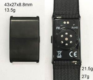 2025 alla moda Monitor di salute impermeabile Fitness Tracker senza schermo uomini donne braccialetto intelligente braccialetti intelligenti - Product Image 5