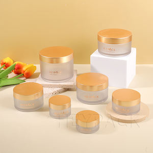 Fábrica al por mayor OEM 15g 30g 50g 80g 120g 150g 200g 250g glaseado transparente PET cosmético crema tarro marca Heypack tarro de crema - Product Image 2