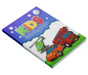 Imprimante professionnelle de livre à colorier pour enfants, impression personnalisée de haute qualité