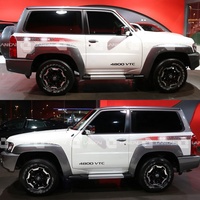 Autocollant décoratif pour carrosserie de voiture pour Nissan Patrol 3 portes 2021