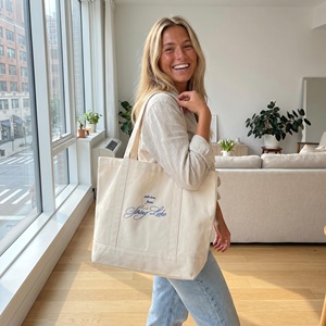 Wholesale Heavy Duty <b>Canvas</b> <b>Tote</b> Bags 16 Ounce Embroidery Logo Large <b>Canvas</b> <b>Tote</b> Bags Wedding Gift Shoulder Handbag - Product Image 5