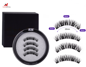 HQ Mixed Proc Discount Reusable <b>Magnetic</b> Lashes with Applicator Natural Look, Easy to Wear & No Glue Needed <b>Magnetic</b> <b>Eyelashes</b> - Product Image 1