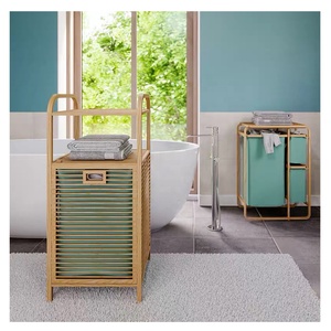 Risparmio di spazio Di Archiviazione <span class=keywords><strong>Bagno</strong></span> Di Bambù Cesto della biancheria - Product Image 2