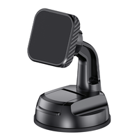 Support de téléphone portable en plastique pour tableau de bord, à ventouse, rotatif, mains libres, multifonction, hauteur réglable, stable