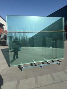 Verre trempé de 10 mm 12 mm pour les murs des terrains de <span class=keywords><strong>squash</strong></span> et de tennis, les escaliers extérieurs, l'utilisation dans les hôtels, y compris les accessoires d'installation - Product Image 2