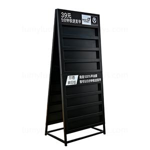 Présentoir mural double face en métal pour vernis à ongles, support de promotion pour vernis de couleur et nail art - Product Image 2