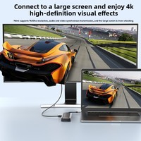 Station d'accueil USB-C transfrontalière multifonctionnelle / Hub USB 3.0 pour l'extension des ports SSD/M.2 et des boîtiers de disques durs externes