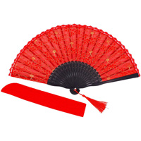 Éventail à main Dragon en bambou de haute qualité, éventail à main en bois avec un gland, cadeaux de mariage