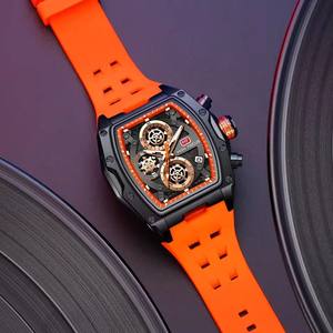 Relojes MINI FOCUS para hombre, cronógrafo de marca superior, reloj de cuarzo de lujo resistente al agua para hombre, relojes de pulsera luminosos con correa de silicona 0473G - Product Image 3