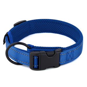 Collier pour <span class=keywords><strong>chien</strong></span> en nylon, maille sandwich respirante, réglable, pour chiens de petite, moyenne et grande taille, anti-perte, anti-évasion, accessoires pour animaux de compagnie - Product Image 6