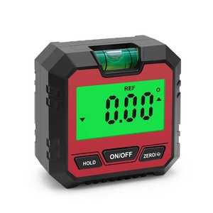 HW-5454 Mini niveau numérique, rapporteur numérique, inclinomètre, jauge d'angle à 90 degrés magnétique - Product Image 1