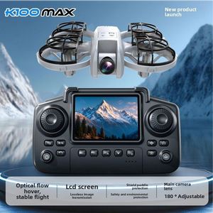 Nouveau Mini Drone Pliable K100 Max pour Débutants avec Photographie Aérienne, Moteur Brushless, Contrôle par Écran et Positionnement par Flux Optique - Product Image 2