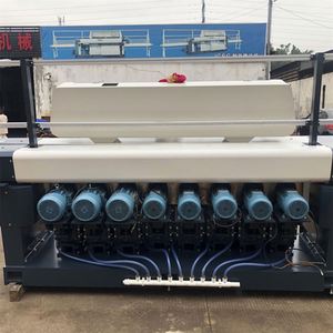 Machine à chanfreiner et à polir les verres, moteur électrique architectural de grande taille, ligne droite, chanfreinage rond, 17KW, 3-12mm - Product Image 5