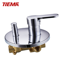 Xingtima — robinet de douche en laiton chromé, nouvelle collection de qualité populaire, robinet dissimulé rond