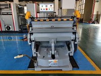 Máquina punzonadora de troquelado y plegado ML 1200 Platen para cartón