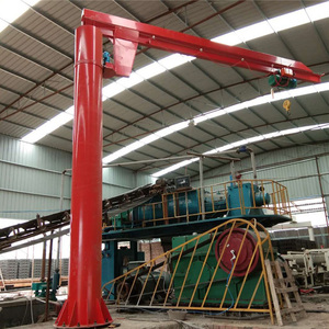 Palans électriques à chaîne sur colonne de 3 tonnes et 6 mètres pour <span class=keywords><strong>atelier</strong></span>, type autoportant, grue à flèche fixée au sol - Product Image 2