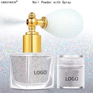 Private Label <strong>Glitter</strong> <strong>Spray</strong> Nail Art Sequin <strong>Glitter</strong> Powder <strong>Silver</strong> Gold Face <strong>Hair</strong> Body Powder Set Nail Powder <strong>Spray</strong> - Product Image 1