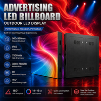 Layar LED Luar Ruangan P8 960x960mm Sudut Pandang Lebar Tahan Air IP65 Profesional Perawatan Ganda Berkinerja Tinggi