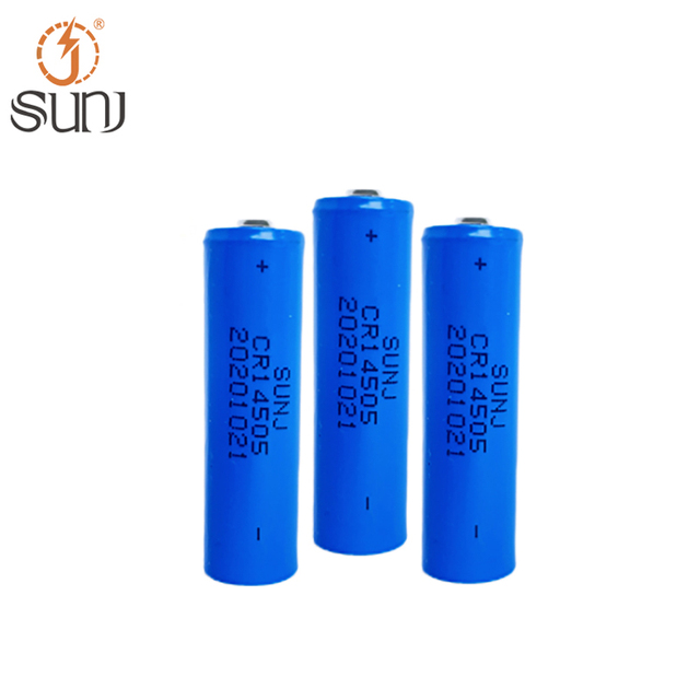 AA Size 1600mAh High Power 3V Lithium Battery Cylindrical Primary Batteries CR14505 for Home Appliances Toys Remote Control