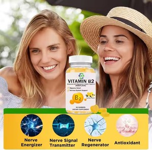 La fórmula nutricional de vitamina B2 más vendida, suplemento dietético, dulces masticables, promueve el metabolismo saludable - Product Image 4