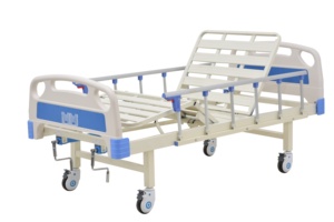 Cama de cabecera médica de acero inoxidable con descuento de 2 camas de hospital manuales - Product Image 6
