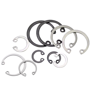 サークリップスチールインテリアロック内部ワッシャーノーマルタイプブラックレテンディングリングCタイプホール内部サークリップ - Product Image 3