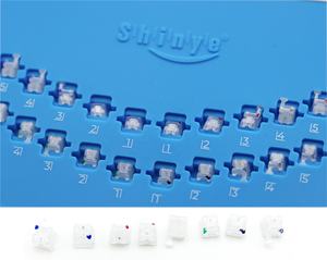 Shinye Kiefer ortho pä dische Zahnspangen Bestseller Kieferorthopädie Brackets Zähne für Brace Dental Consu mables Brackets Orthodopo - Product Image 4