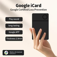 Carte Android RSH Google Find My Device Ultra Thin Smart Wallet Tracker Card Finder pour Wallet Passport