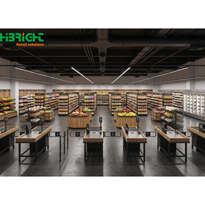 Servicio de Renderizado 3D con Vista de Avioneta para Supermercados, Diseño Personalizado del Plano de Planta de Tiendas Minoristas - Product Image 1