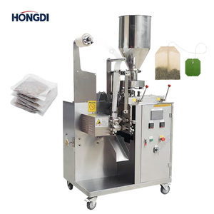 Máquina de alta precisión para envasar té en bolsitas de película, totalmente automática, de grado alimenticio, para té aromatizado, máquina de llenado y sellado de bolsitas cuadradas pequeñas con hilo. - Product Image 1
