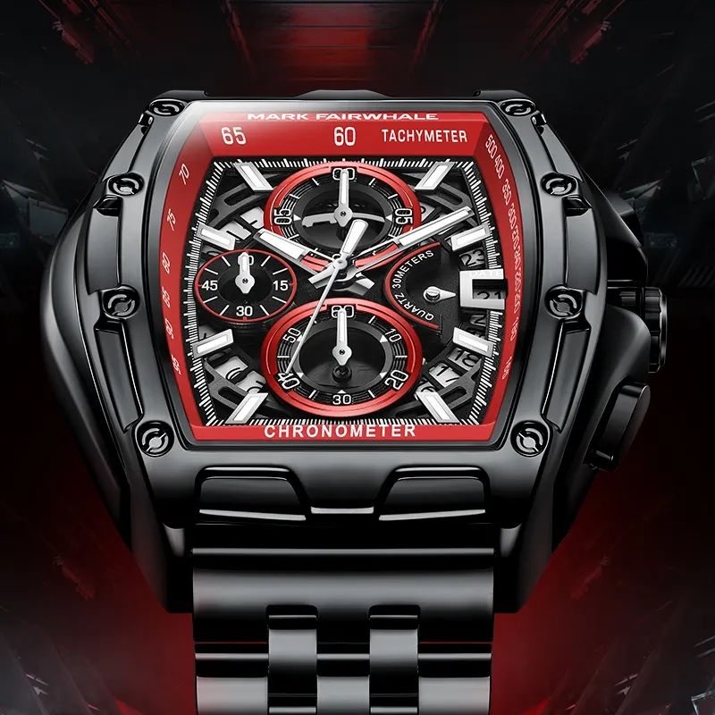 Mark Fairwhale 5080 Luxe Waterproof Wristwatch for Men