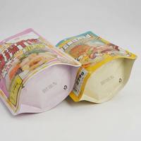 Custom Printed Instant Rice Noodle Packaging Stand Up Pouch with Hanging Hole for Vermicelli Soup Noodles Heat Seal Bag