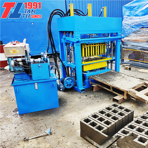 Macchina Semi-Automatica per la Produzione di Blocchi di Cemento 4-35A, Macchinario per Mattoni Forati e Pavimentazione in Vendita - Product Image 2